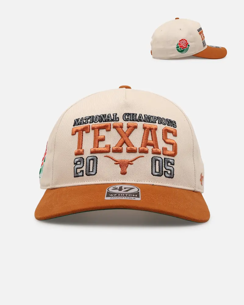 47 Brand Texas 'College Champs' 2005 Champs Hitch Snapback Mojave 1