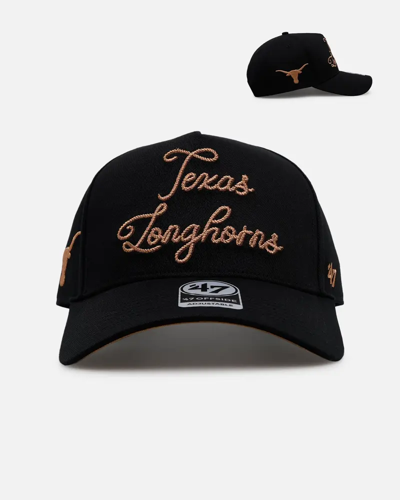 47 Brand Texas Longhorns 'Round Em Up' '47 Offside Snapback Black 1