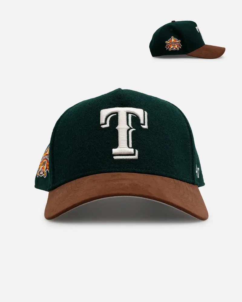 47 Brand Texas Rangers 'Fall Leaves' 47 Offside Snapback Green/Brown 1