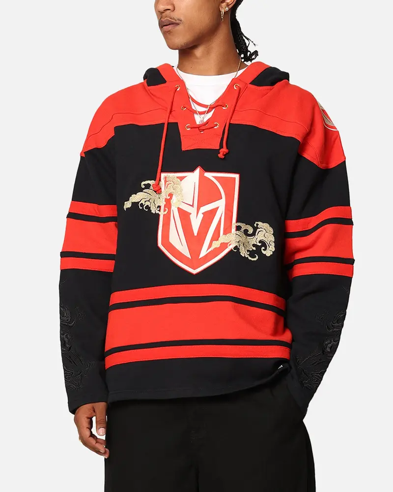 47 Brand Vegas Golden Knights 'Year Of The Dragon' Lacer Hoodie Jet Black 1