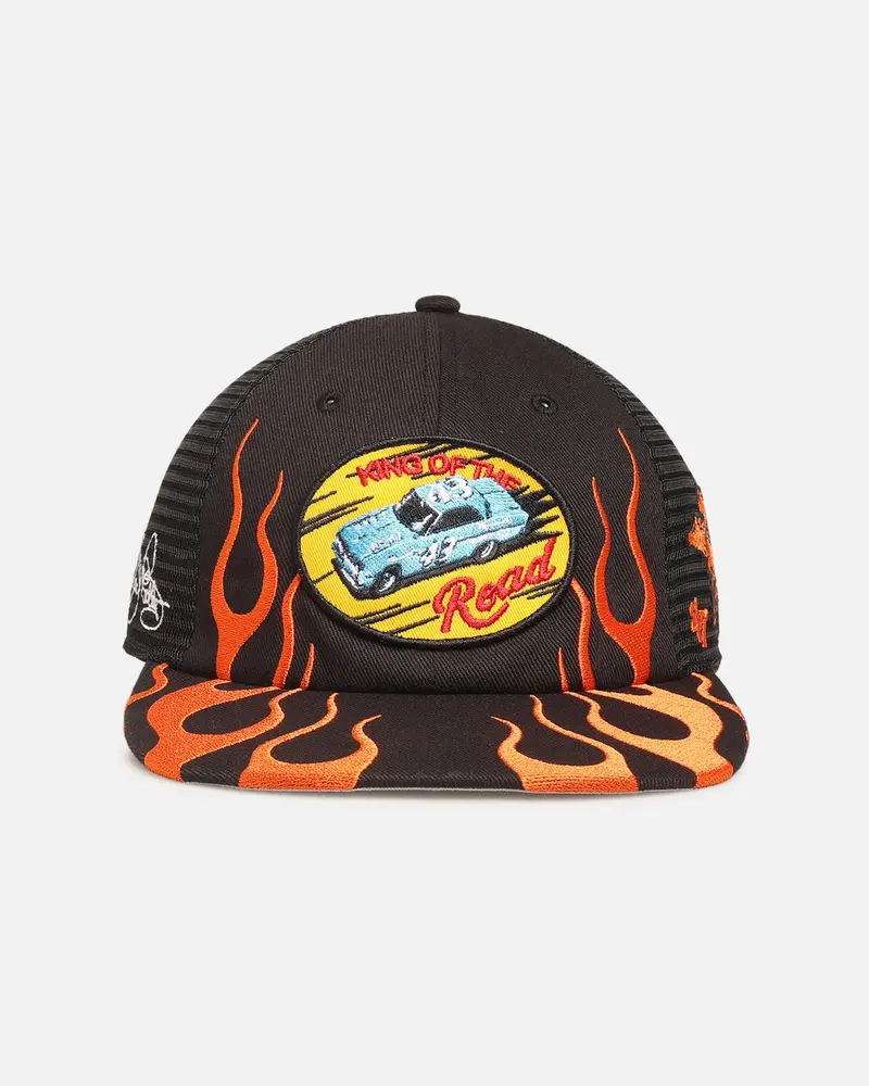47 Brand X Market Studios 'Inferno' 47 Captain Snapback Black 1