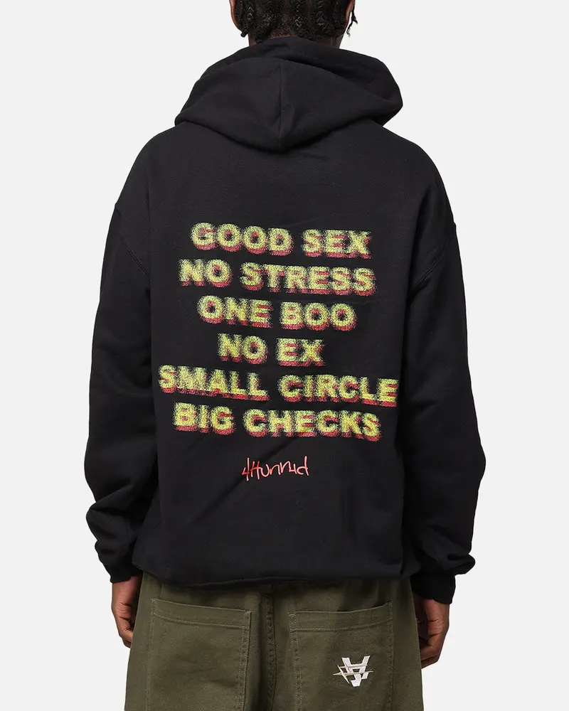 4Hunnid Good Sex Hoodie Black 1