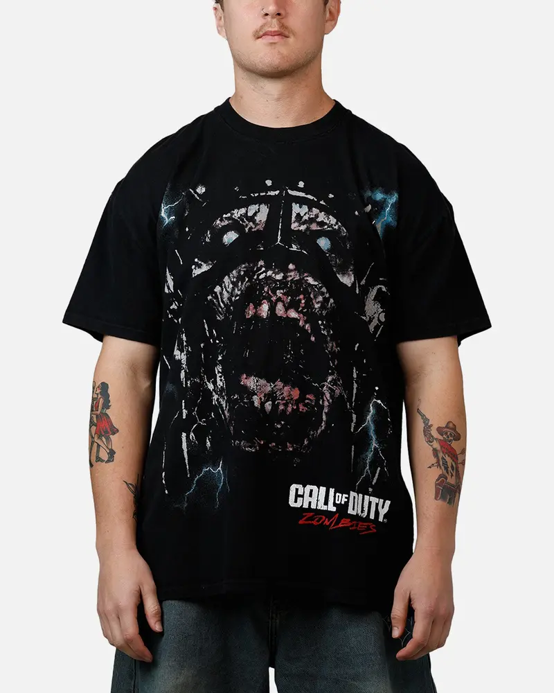 73 Studio X Call Of Duty Wwii Tesla Zombies T-Shirt Black 1