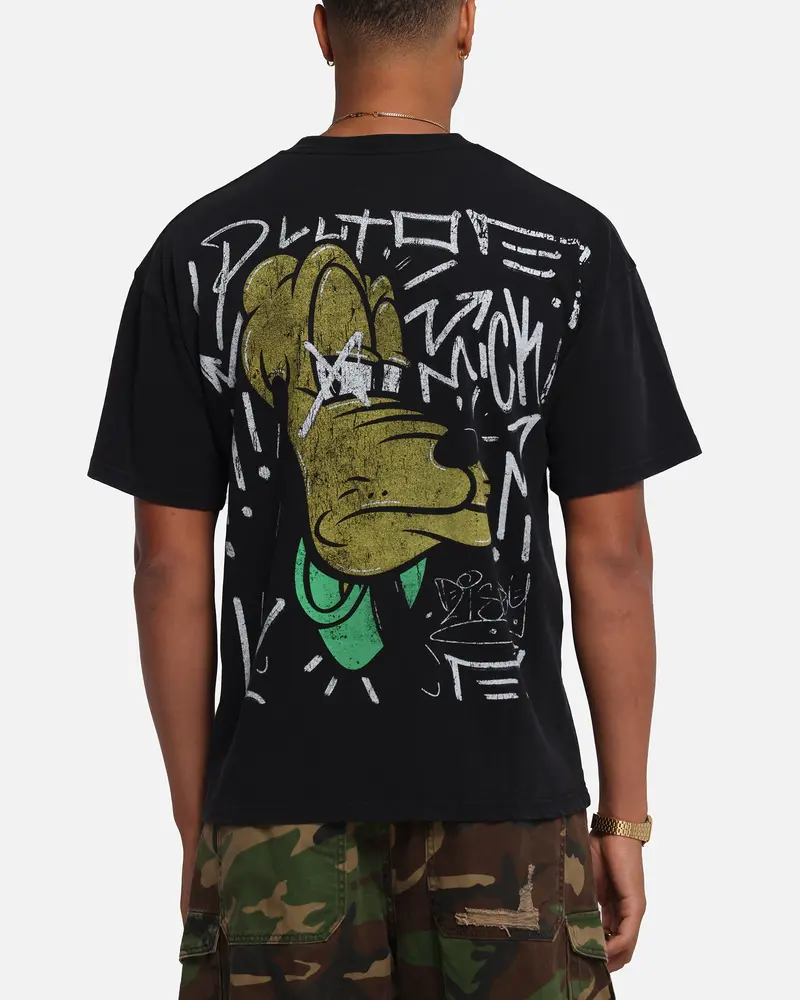 73Studio Disney Pluto T-Shirt Black 1
