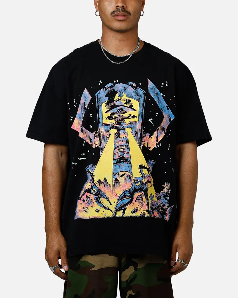 73Studio Marvel Fantastic Four Galactus Vintage T-Shirt Black 1
