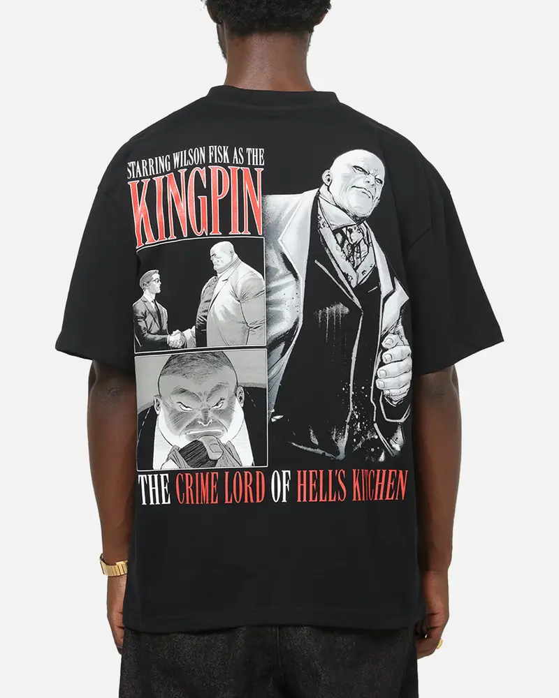73Studio Marvel King Pin T-Shirt Black 1