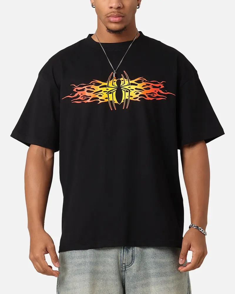 73Studio Marvel Spider-Man Y2k Spidey T-Shirt Black 1