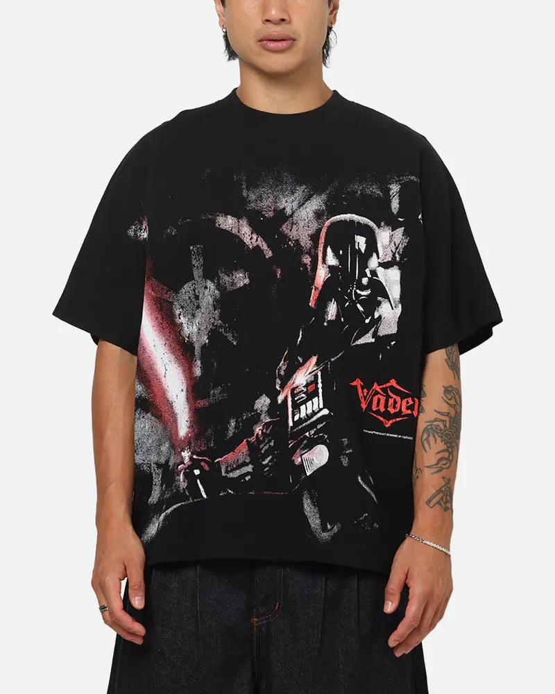 73Studio Star Wars '08 Empire Strikes Back All Print T-Shirt Black 1