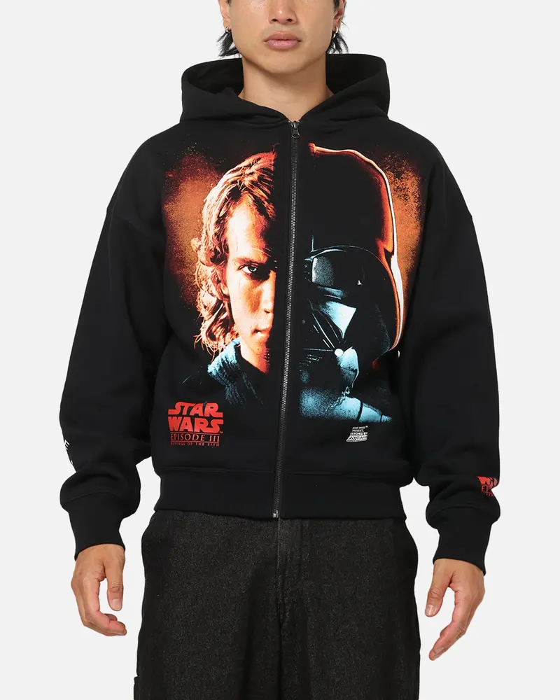 73Studio Star Wars 2005 Vader Zip Hoodie Black 1