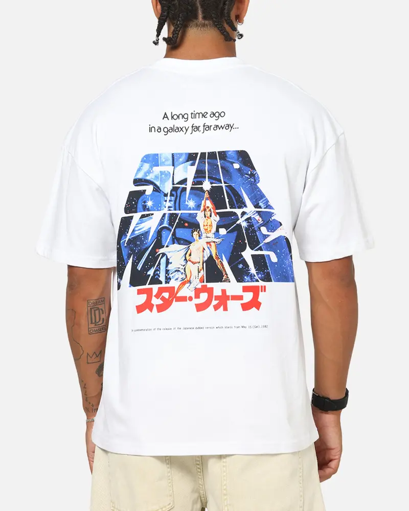 73Studio Star Wars '77 A New Hope Vintage T-Shirt White 1