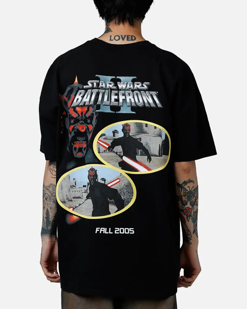 73Studio Star Wars Darth Maul Battlefront Ii T-Shirt Black 1