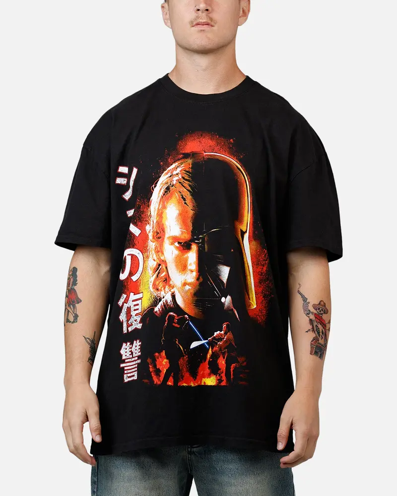 73Studio Star Wars Japan '05 Revenge Of The Sith T-Shirt Black 1