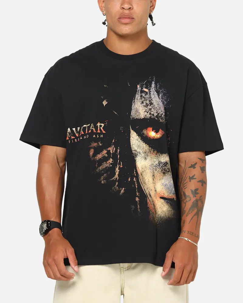 73Studio X Avatar Fire And Ask Heavy T-Shirt Black 1
