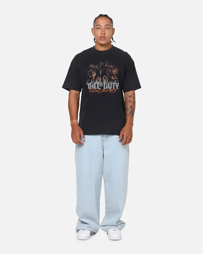 73Studio X Call Of Duty Zombies Classics T-Shirt Black Wash 4