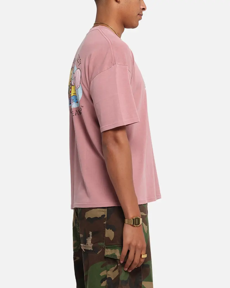 73Studio X Cartoon Network Ed Edd N Eddy Box Logo Vintage T-Shirt Coral 5