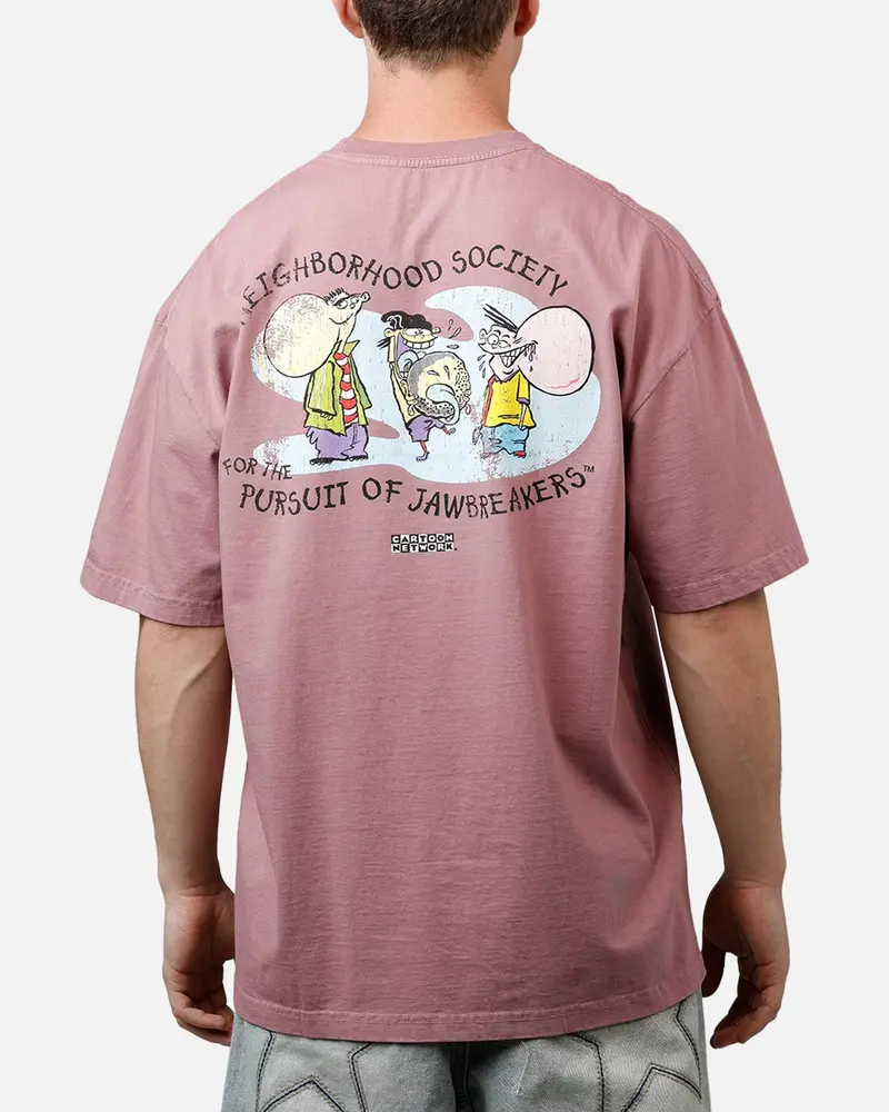 73Studio X Cartoon Network Ed Edd N Eddy Grail Vintage T-Shirt Ash Rose 1