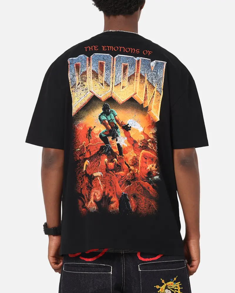 73Studio X Doom Today I Feel Heavyweight T-Shirt Black 1