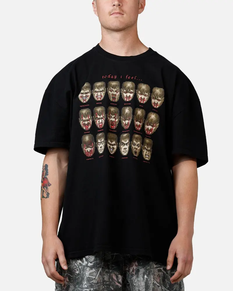 73Studio X Doom Today I Feel T-Shirt Black 1