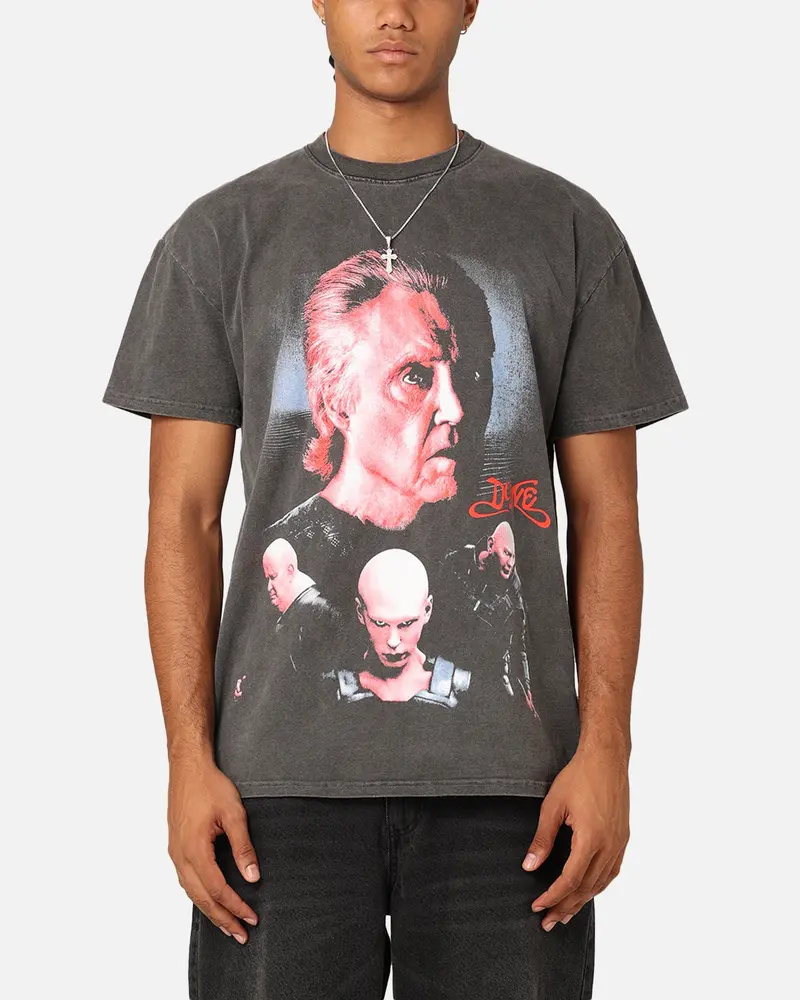 73Studio X Dune Tyranny Heavyweight T-Shirt Black Wash 1