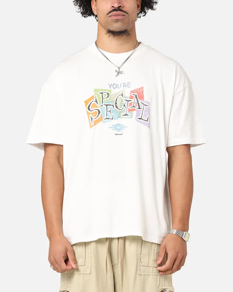 73Studio X Fallout '76 S.P.E.C.I.A.L Vintage T-Shirt Off White 1