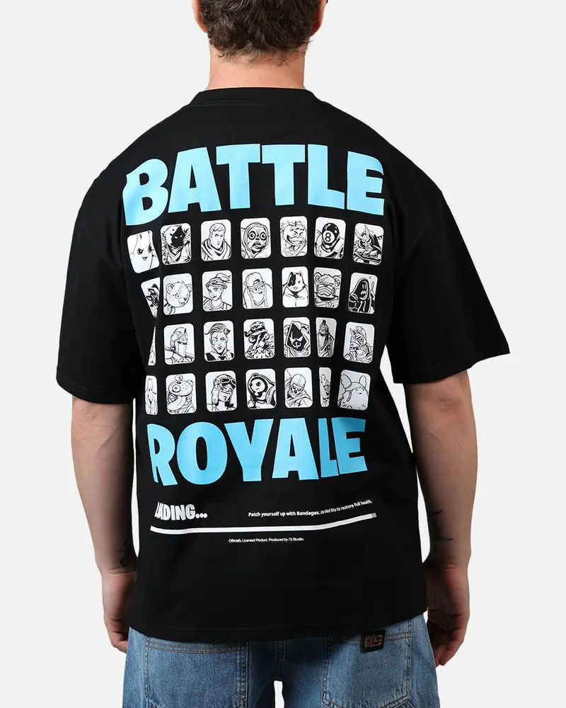 73Studio X Fortnite Battle Royale T-Shirt Black 1