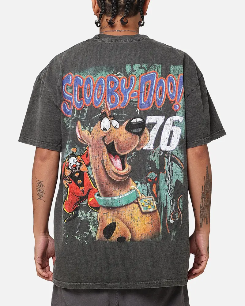 73Studio X Scooby-Doo Scooby-Doo Jumbo Heavyweight Vintage T-Shirt Black Wash 2