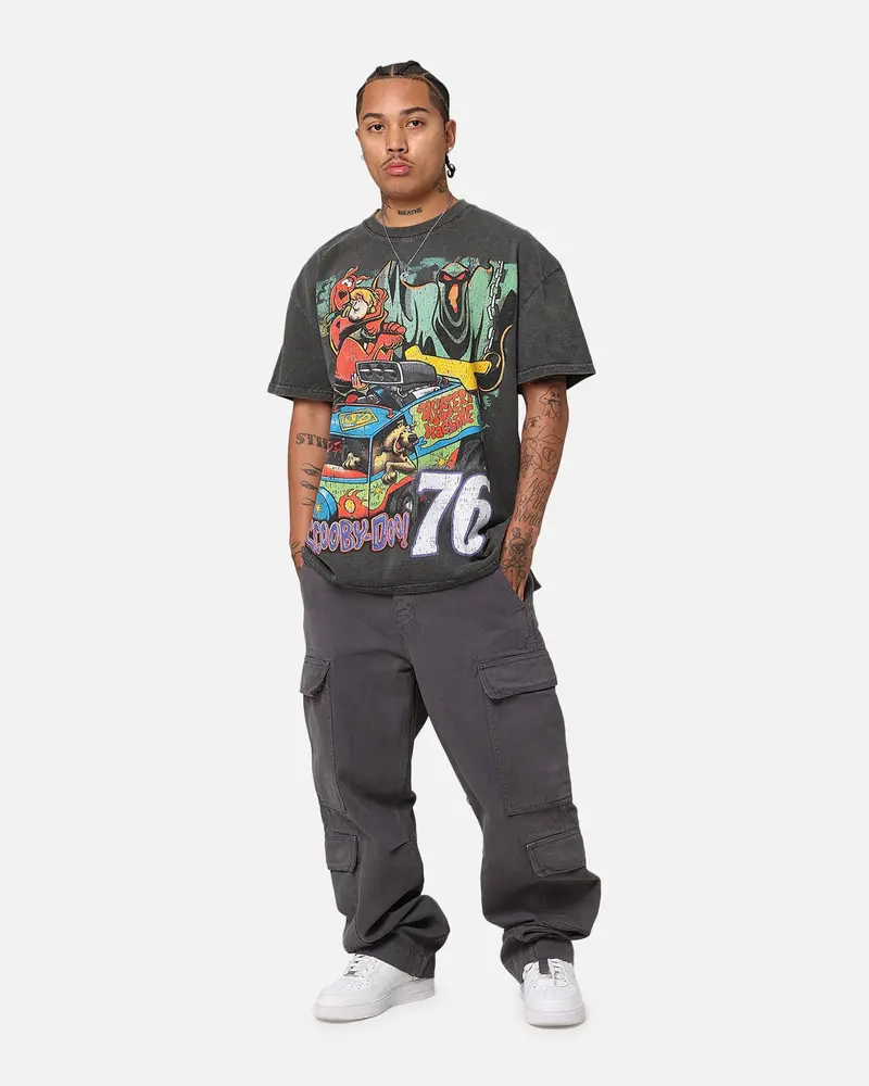 73Studio X Scooby-Doo Scooby-Doo Jumbo Heavyweight Vintage T-Shirt Black Wash 3