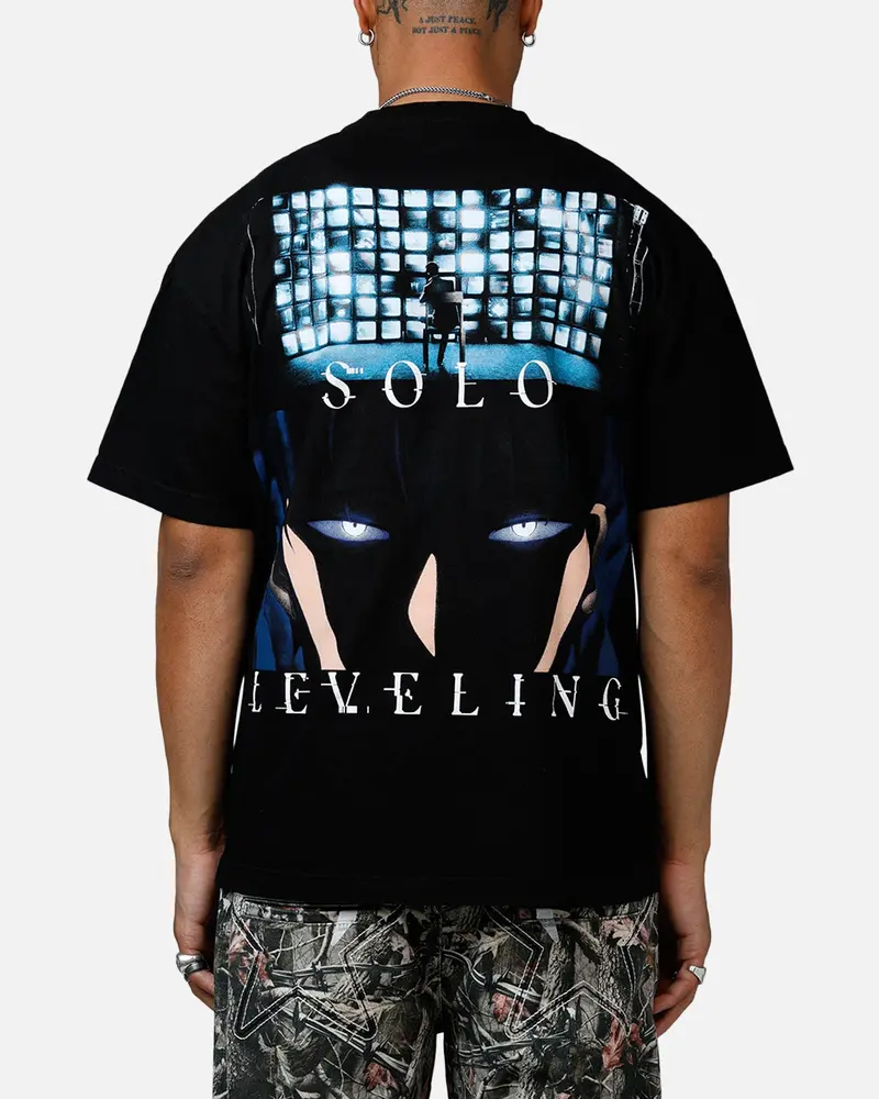 73Studio X Solo Leveling Jin Woo T-Shirt Black 1