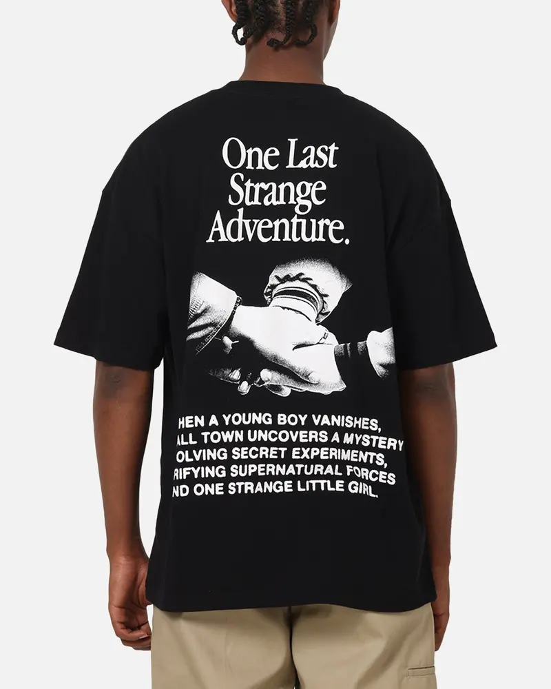 73Studio X Stranger Things One Last Strange Adventure T-Shirt Black 1