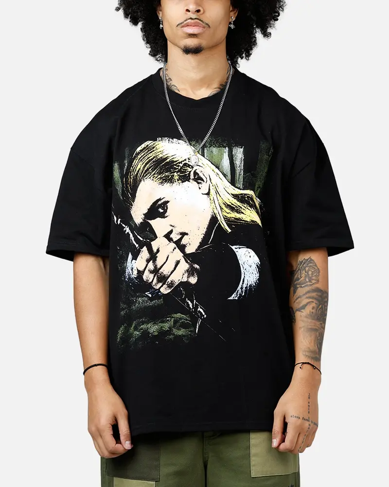 73Studio X The Lord Of The Rings Legolas Heavyweight T-Shirt Black 1