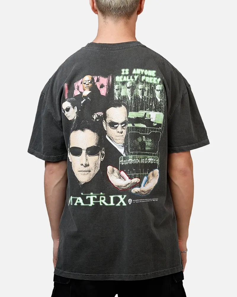 73Studio X The Matrix Pills Heavyweight T-Shirt Black 1