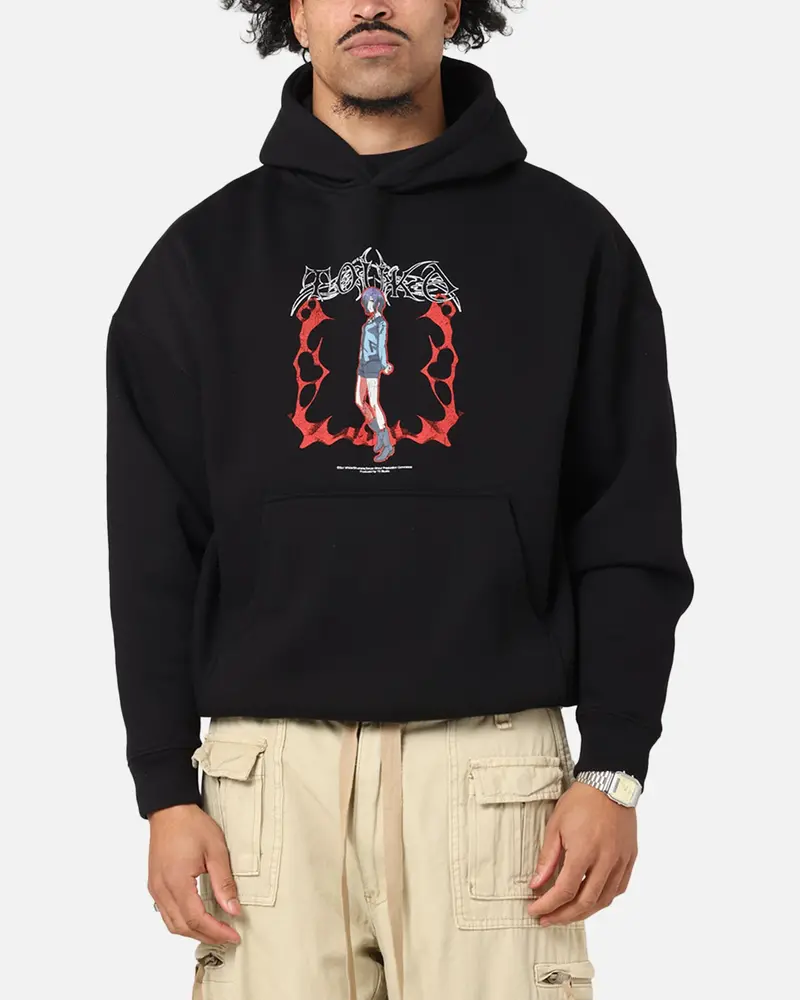 73Studio X Tokyo Ghoul Rabbit Premium Hoodie Black 1