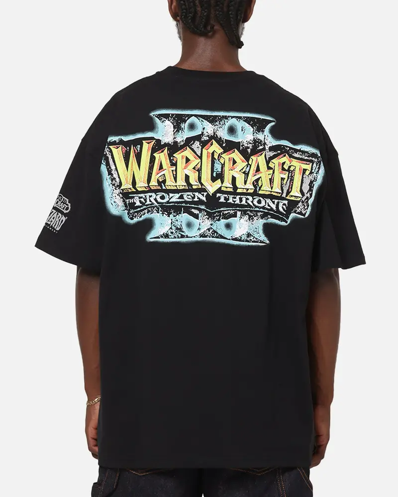 73Studio X Warcraft Iii: The Frozen Throne Heavy T-Shirt Black 1