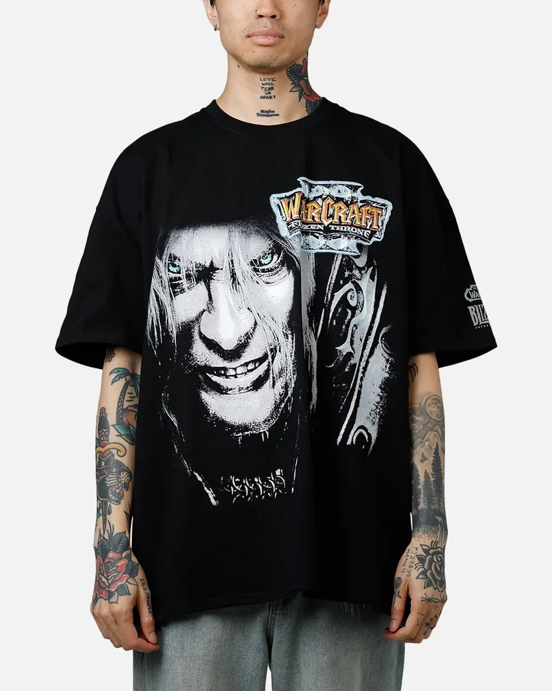 73Studio X Warcraft Iii: The Frozen Throne T-Shirt Black 1