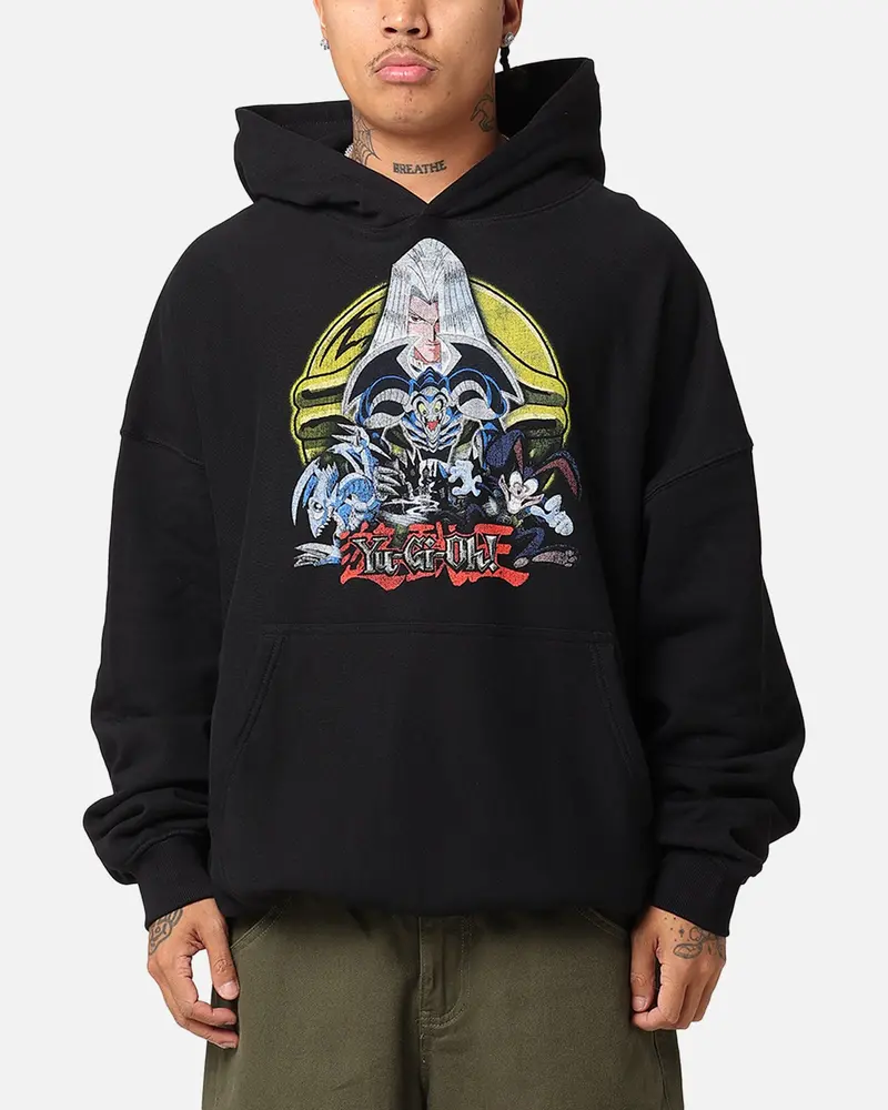 73Studio X Yu-Gi-Oh! Pegasus Premium Hoodie Black 1