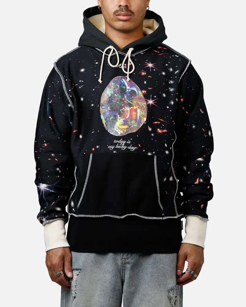 Abc Birthstone Hoodie Black 1