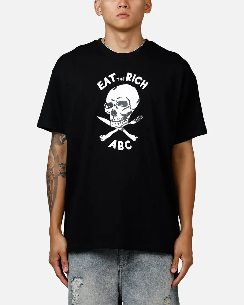 Abc Skull T-Shirt Black 1
