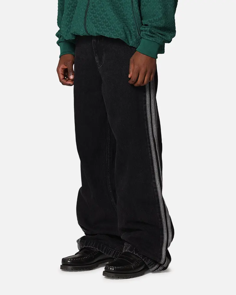 Adidas Adicolor Denim Firebird Pants True Black 1