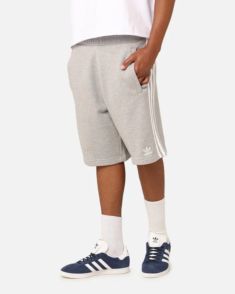 Adidas Adicolour Classics 3-Stripe Sweat Shorts Mint Grey 1