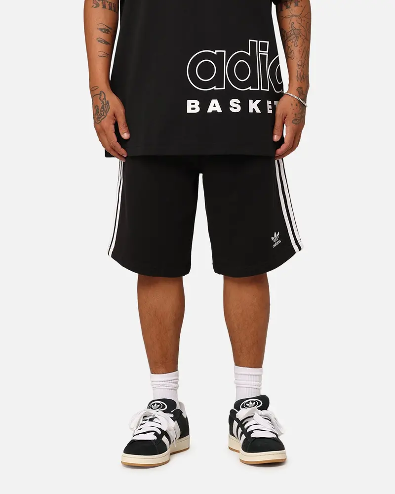 Adidas Adicolour Classics 3-Stripes Sweat Shorts Black 1