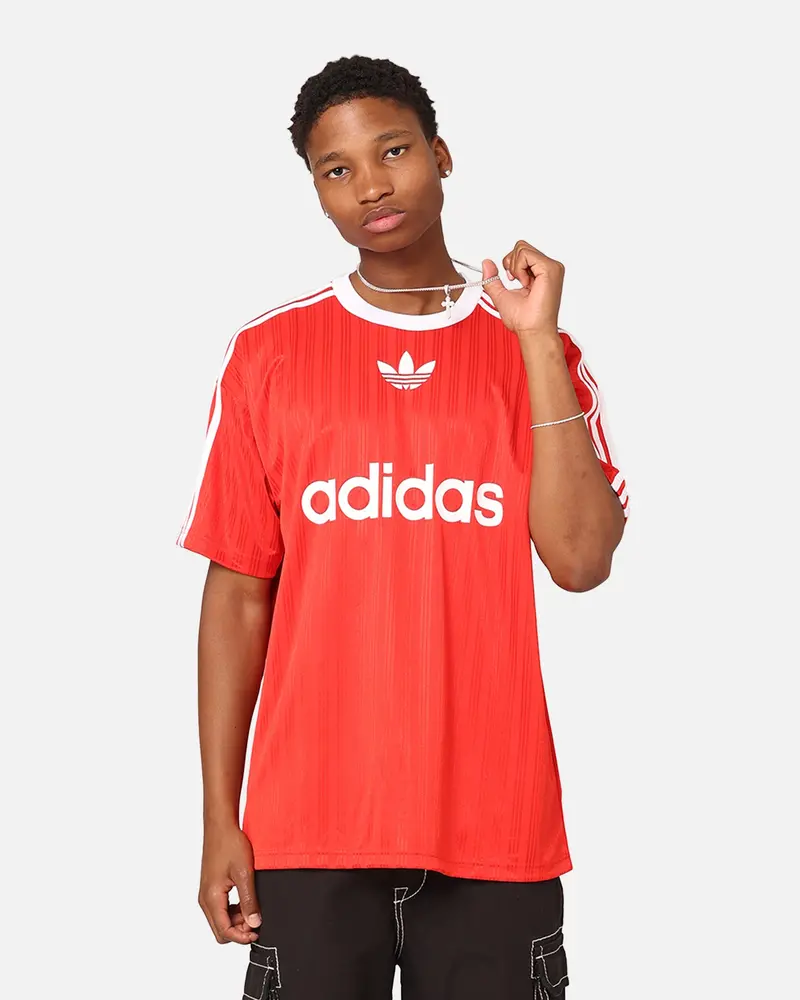 Adidas Adicolour T-Shirt Better Scarlet/White 1