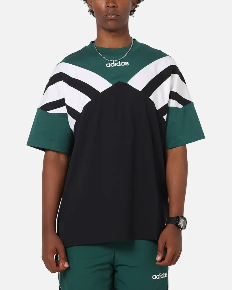 Adidas Archive Cutline T-Shirt Collegiate Green 1