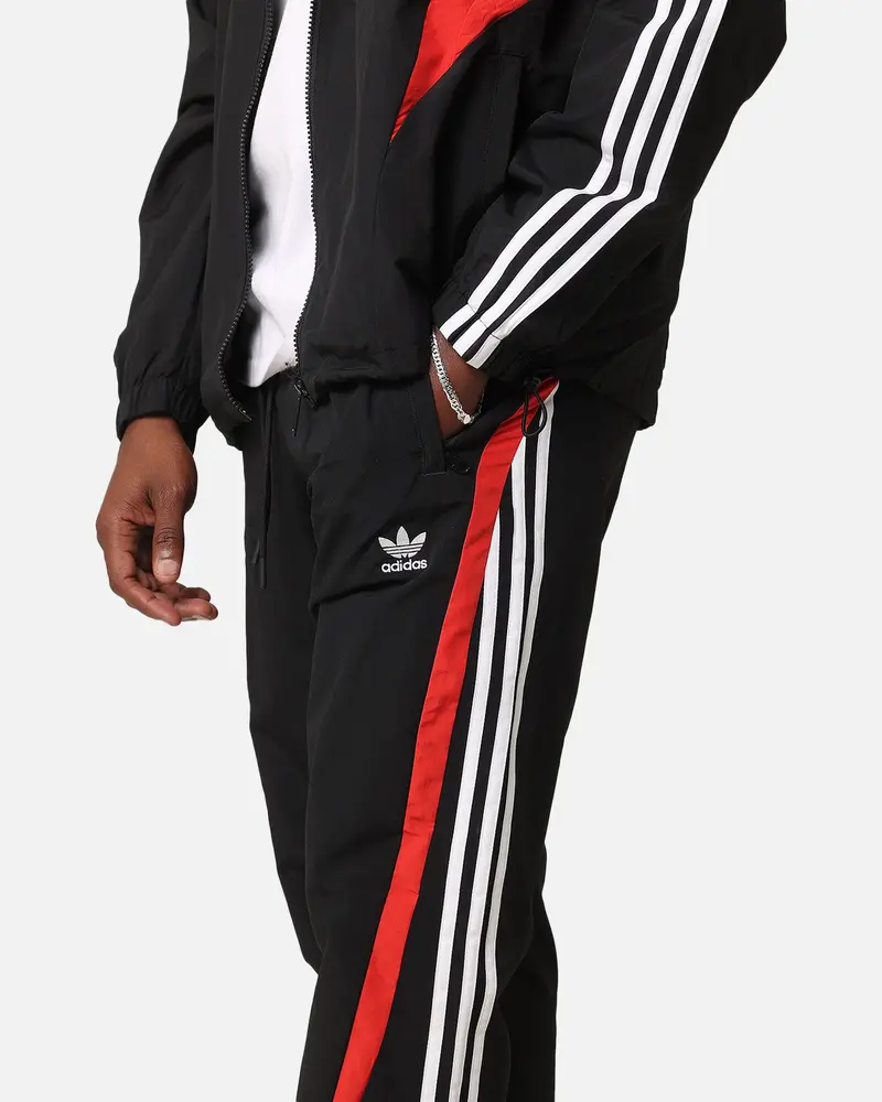 Adidas Archive Pants Black/Better Scarlet 3