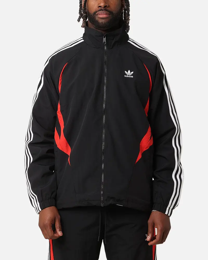 Adidas Archive Track Jacket Black/Better Scarlet 1