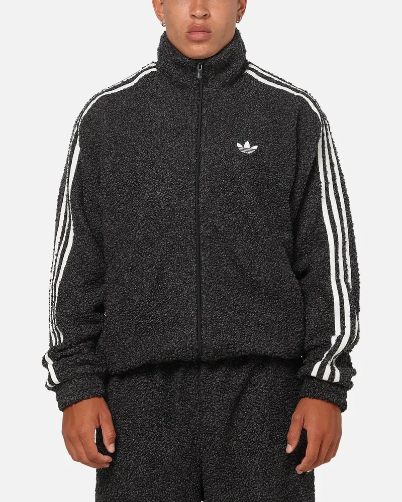 Adidas Boucle Firebird Track Top Black 1