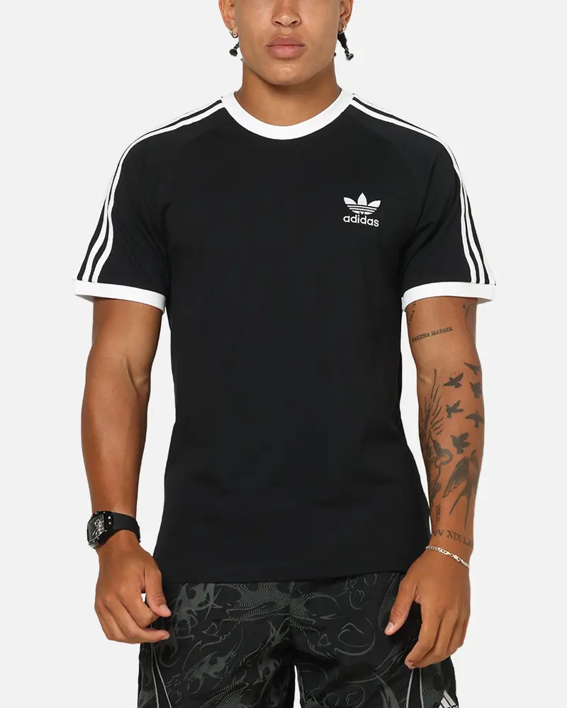 Adidas Classics 3-Stripes T-Shirt Black 1
