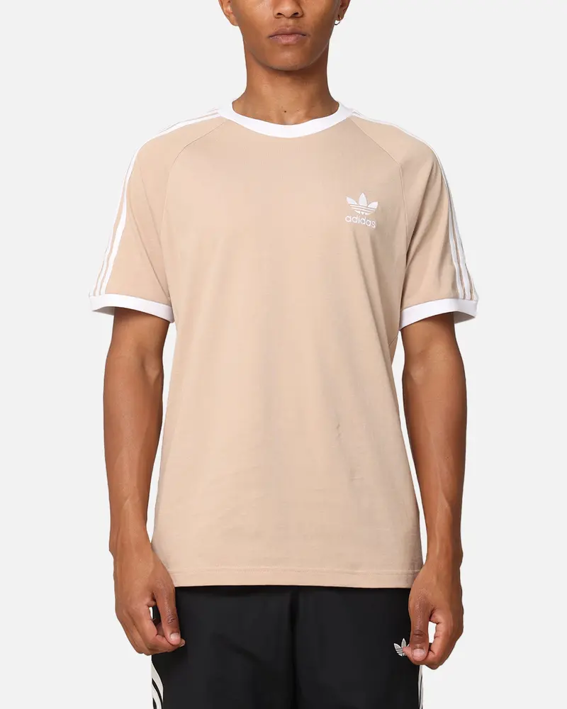 Adidas Classics 3-Stripes T-Shirt Magic Beige 1