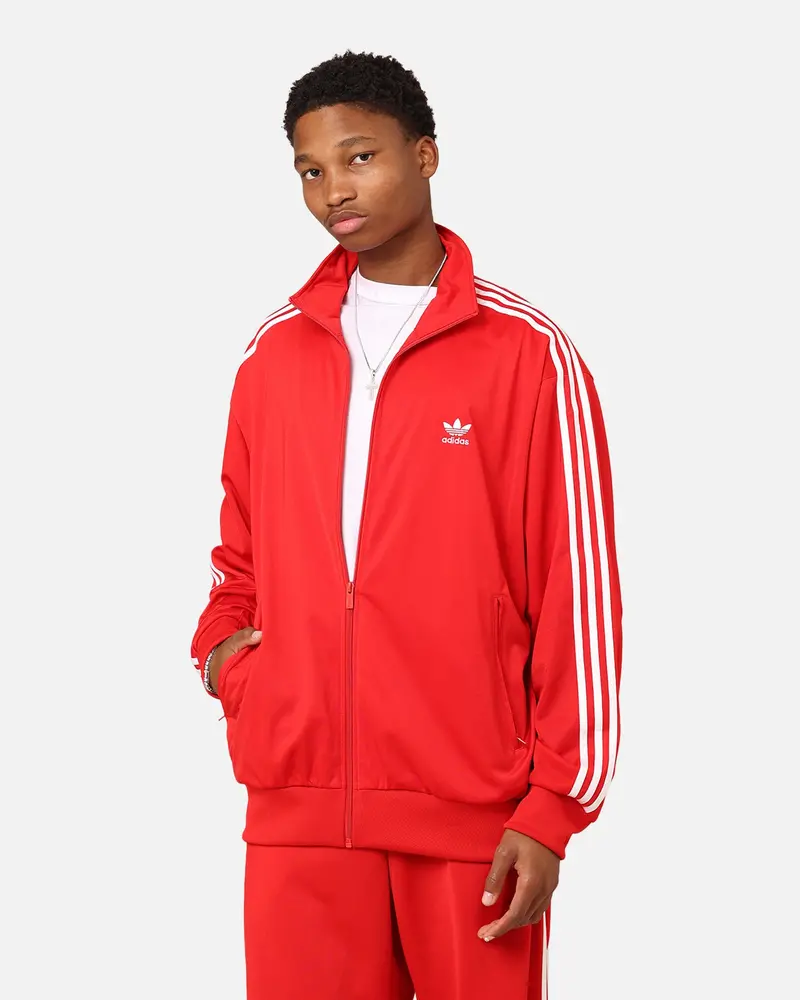 Adidas Classics Firebird Track Jacket Better Scarlet/White 1