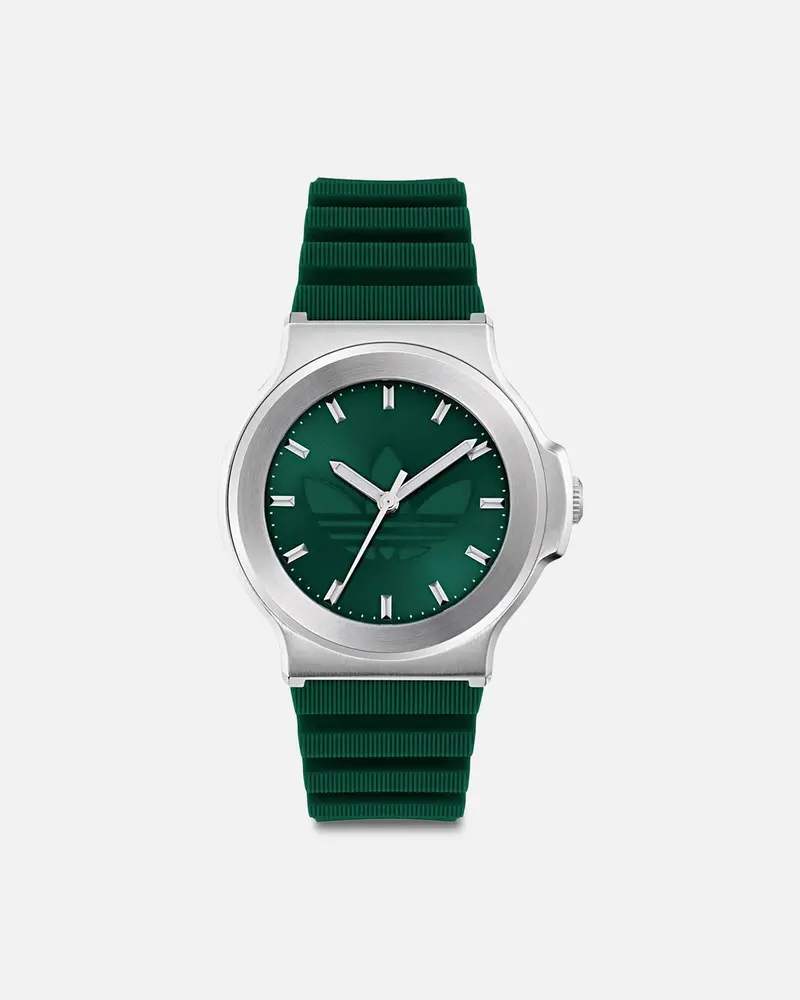 Adidas Expression Three Watch Green 1