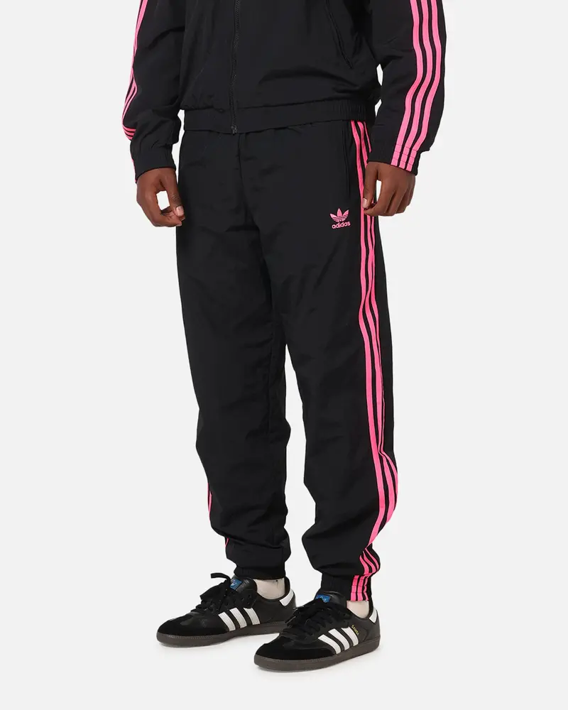 Adidas Firebird Pants Black/Lucid Pink 1